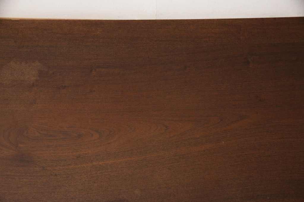 和製アンティーク　最高級!!　指物工芸家具　総紫檀(シタン)材　漆塗り　天板中央1枚板の凝った造りが魅力的な座卓(ローテーブル、センターテーブル、一枚板)(R-068753)