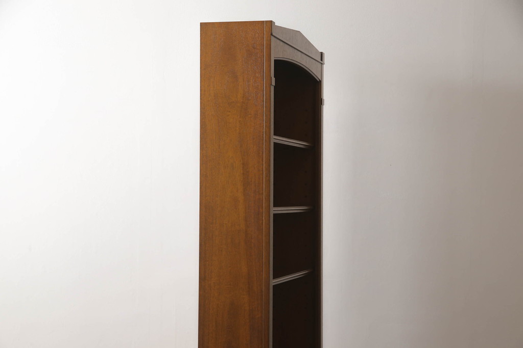 中古　美品　DREXEL HERITAGE(ドレクセルヘリテイジ)　Triune(トライユン)　上品な佇まいのブックケース(本棚、飾り棚、キャビネット、収納棚)(R-062172)