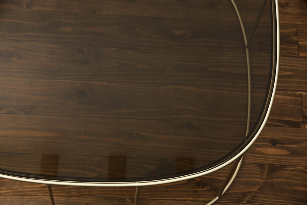 中古　展示品　超美品　arflex(アルフレックス)　ELIPS(エリプス)　シンプルモダンな空間づくりに活躍するコーヒーテーブル(リビングテーブル、ローテーブル、センターテーブル)(定価約30万円)(R-061233)