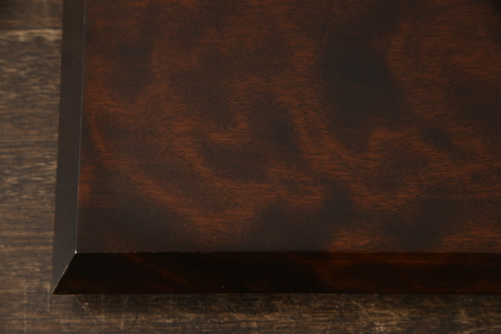 和製ビンテージ　希少な絶版品!!　北海道民芸家具　和洋どちらのお部屋にも取り入れやすい花台と皿立てのセット(飾り台、ディスプレイ雑貨、ヴィンテージ)(R-064540)