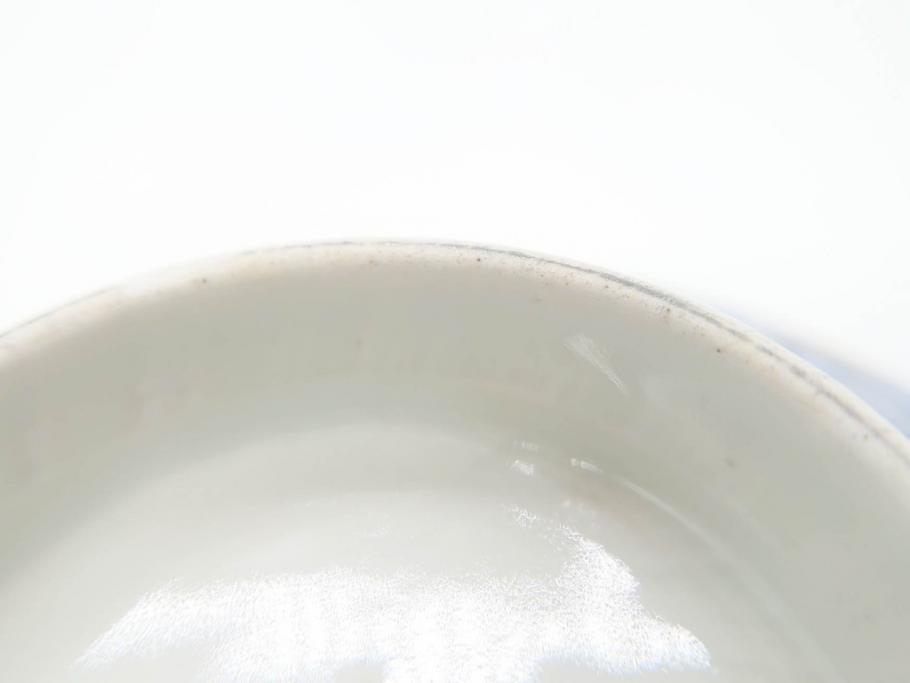 江戸期　古伊万里　金彩　色絵　約12cm　3.8寸　一つ一つ丁寧に絵付けされた豪華な蓋付き茶碗3客セット(獅子、松竹、和食器、三寸八分)(R-070632)