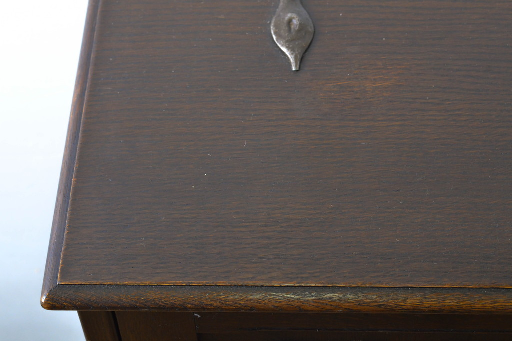 イギリスビンテージ　オーク材　ムードたっぷりのカクテルキャビネット(戸棚、収納棚、ヴィンテージ、引き出し)(R-063358)
