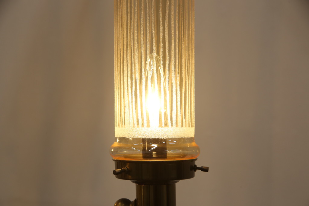 ビンテージ照明　和製ヴィンテージ　クラシカルな雰囲気を醸し出すシャンデリア(天井照明、吊り下げ照明)(R-058361)