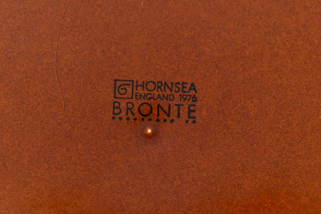 イギリスビンテージ　HORNSEA(ホーンジー) BRONTE(ブロンテ) プレート(皿)・大2枚セット(2)