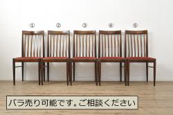 レトロ家具　和製アンティークのレトロな丸スツール