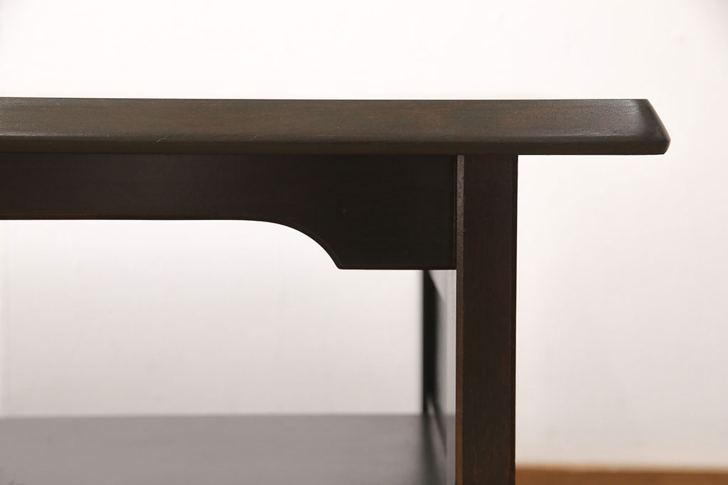 中古　北海道民芸家具　落ち着きのある大人空間づくりに活躍してくれるセンターテーブル(リビングテーブル)(R-052111)