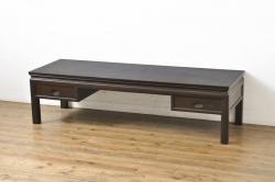ラフジュ工房オリジナル　ヒノキ材　リフティングテーブル(サイドテーブル、センターテーブル、作業台)(2)
