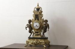 【買取】高級品　イタリア　FARBEL　Imperial(インペリアル)　六本木アピス取り扱い　真鍮製　ゼンマイ式置時計を買取りました。