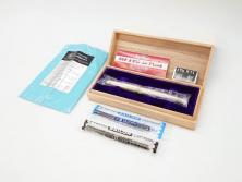 未使用品　セーラー　SAILOR JAPAN FOUNDED 1911　SILVER　シルバー　万年筆&カートリッジ・ケースセット(記念品、桐箱、筆記具、文具、銀製、箱付き)(R-070851)