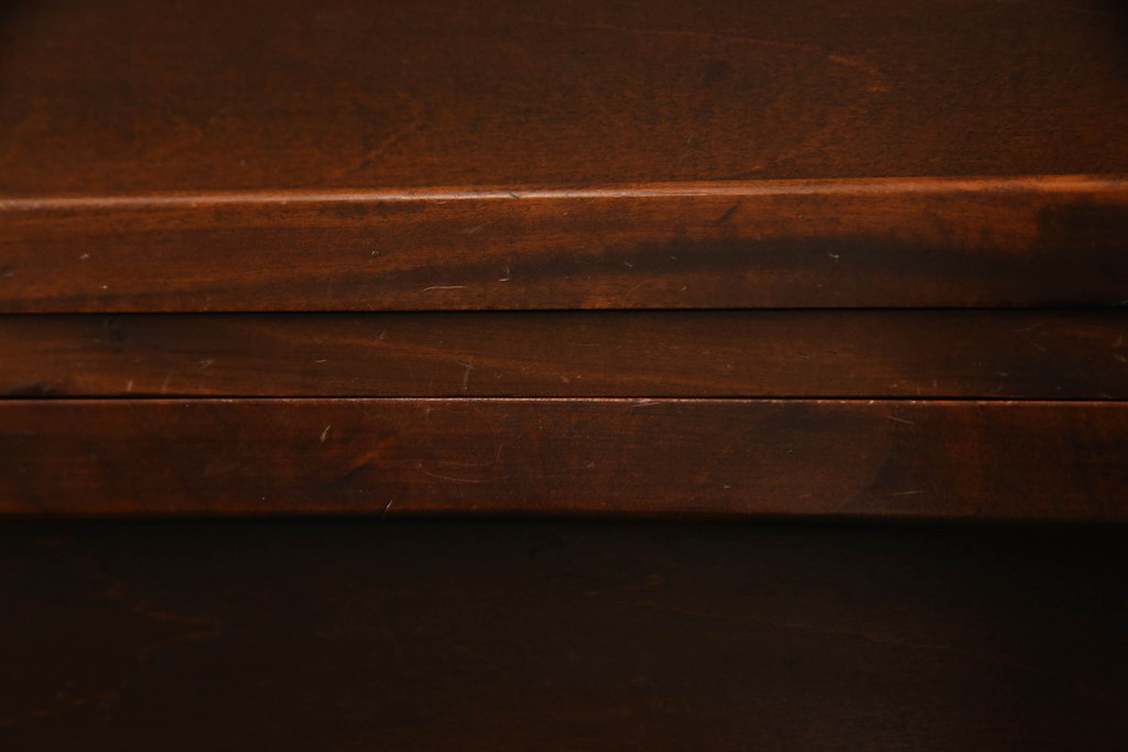 和製ビンテージ　松本民芸家具　#523型小抽斗　高山デザイン　上品な佇まいが魅力の小引き出し(チェスト、卓上収納、小物収納、ヴィンテージ)(R-070055)