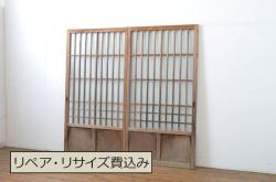【O様ご成約分】中古　高級品　無垢チーク材製!お屋敷のドア(3)