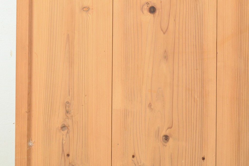 アンティーク建具　ナチュラルな雰囲気がかわいらしい木製扉(ドア、建具)(R-054001)