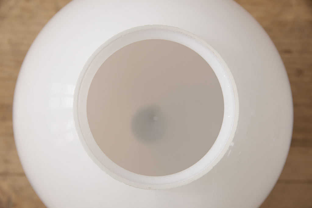 アンティーク照明　シンプルなデザインが取り入れやすい球体型の天井照明(吊り下げ照明、ペンダントライト)(R-053983)