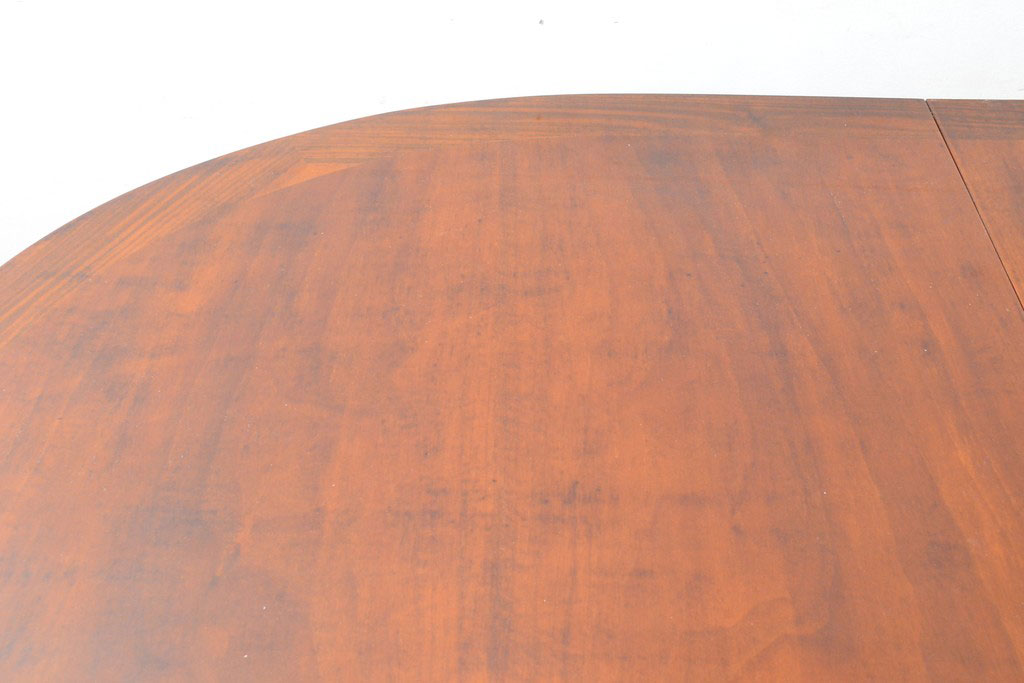 中古　美品　サァラ麻布　すっきりとした佇まいで取り入れやすいダイニングテーブル(エクステンションテーブル、4人掛け、6人掛け)(定価約100万円)(R-054310)