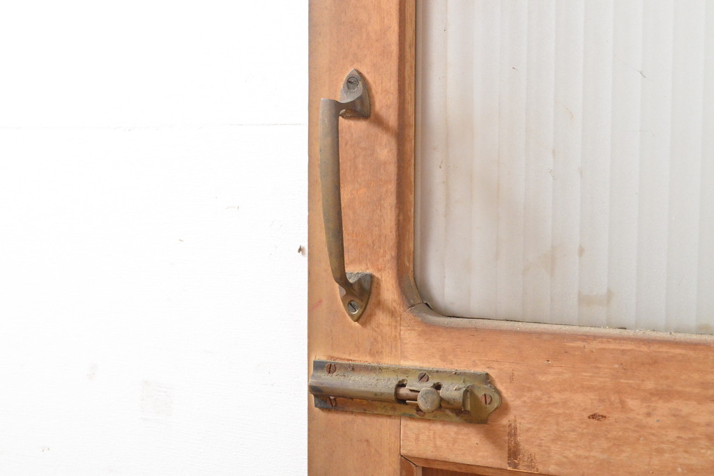 和製アンティーク　ナチュラルインテリアにもおすすめな扉1枚(ドア、建具)(R-054199)