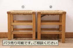 和製ビンテージ　北海道民芸家具　どこから見ても美しい!随所に見られる凝った作り込みが目を引く1人掛けソファ(一人掛けソファ、アームチェア、椅子、イス、1P、ヴィンテージ)(R-059859)