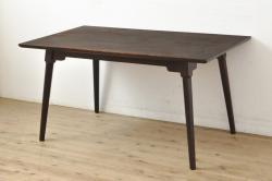 中古　美品　TECTA(テクタ)　チェリー材　モダンでユニークなデザインがお洒落なテーブル(M21、ダイニングテーブル、4人掛け、6人掛け)(定価約65万円)(R-072039)