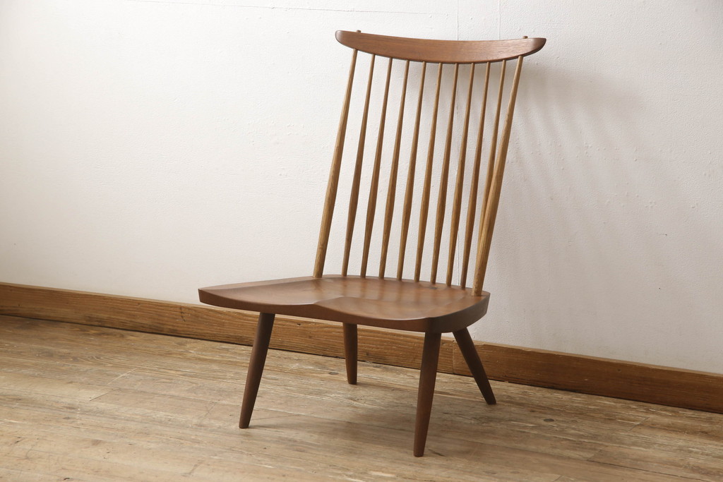 和製ヴィンテージ ジョージナカシマ 桜製作所 LOUNGE CHAIR