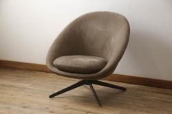 デンマークビンテージ　エリック・キルケゴー(Erik Kirkegaard)　チーク材　スタイリッシュなデザインが美しいアームチェア(ダイニングチェア、椅子、イス、ヴィンテージ)(R-058968)