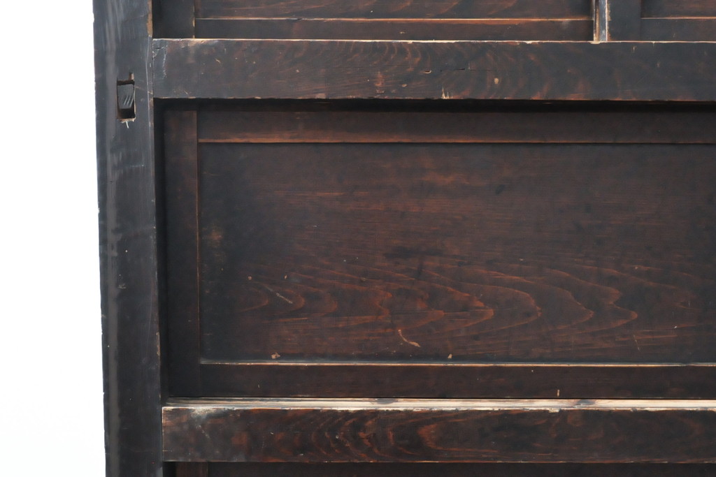 和製アンティーク　シンプルながらも趣ある佇まいが魅力的な階段箪笥(時代箪笥、収納箪笥、戸棚、収納棚)(R-054704)