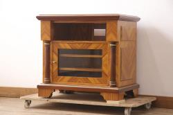 アンティーク家具　1920年頃　マホガニー材　高級感漂うカウンターテーブル(サイドボード、サイドキャビネット、デスク、在宅ワーク、在宅用)