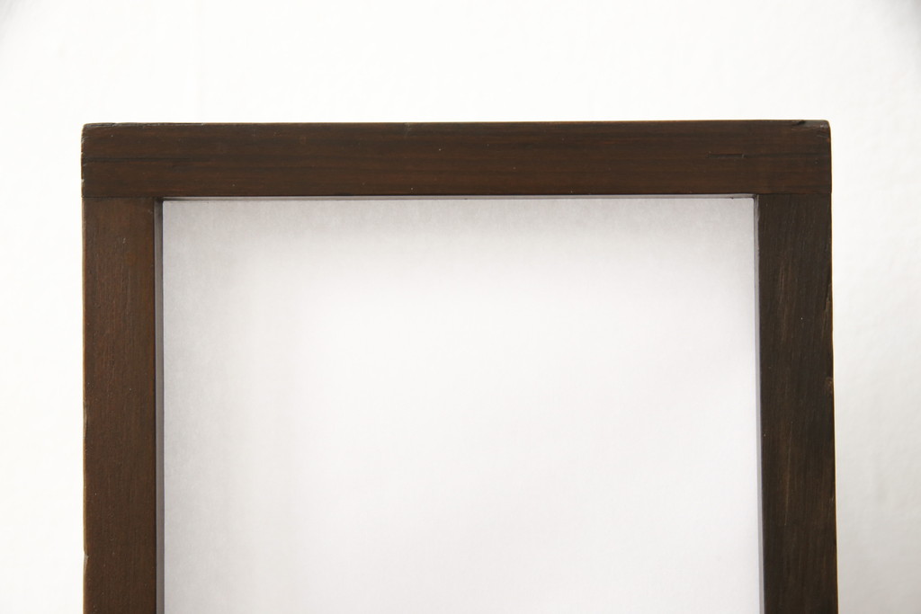 ヴィンテージ照明　木製　和モダンな空間を演出するあんどんデザインのテーブルスタンド(デスクスタンド、スタンドライト、行灯、行燈、照明、ビンテージ)(R-059788)