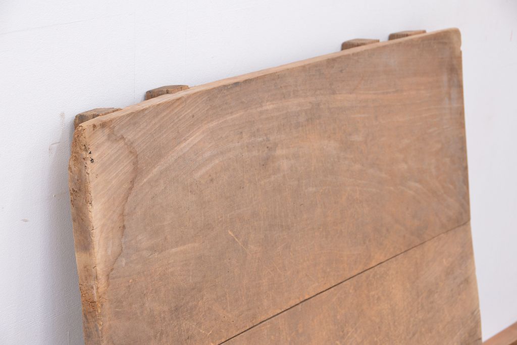 アンティーク雑貨　古民具・骨董　ジャンク品　古民具再生　古い木の麺台(古材、天板、ボード、材料)
