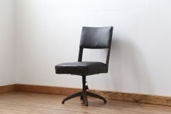レトロ家具　昭和レトロ インダストリアル 工業系 回転イス(2)(椅子、チェア)