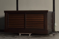 アンティーク家具　明治期　6尺　水屋箪笥サイドボード(キャビネット、収納棚)(R-036719)