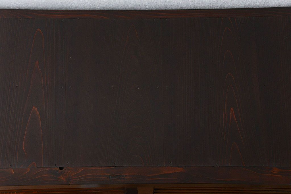 アンティーク家具　アンティーク 昇り引き出し付きの収納箪笥サイドボード(水屋箪笥)
