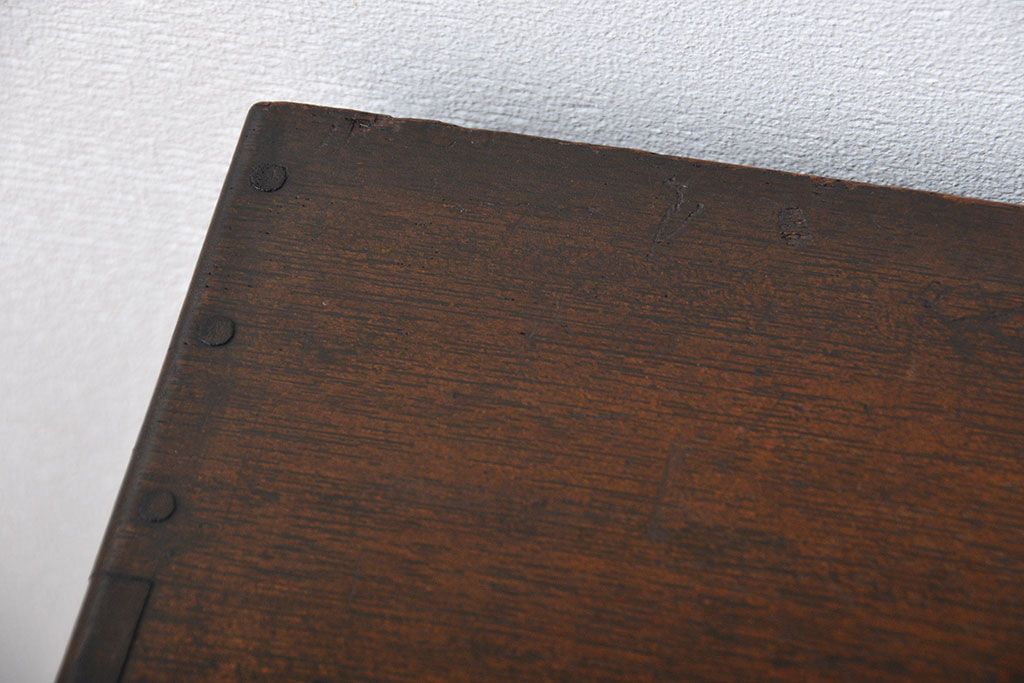 レトロ家具　昭和レトロ　古い木製のかわいい小引き出し