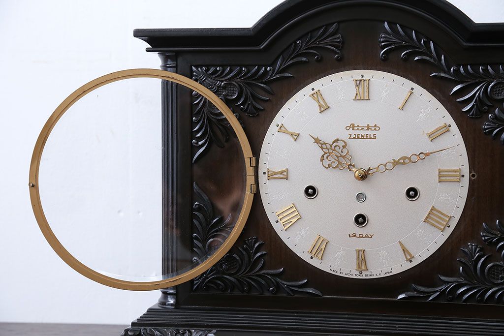 アンティーク雑貨　アンティーク　AICHI 愛知時計ウェストミンスター置時計