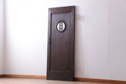 大正ロマン　和製アンティークのフェイクドア(片面ドア)