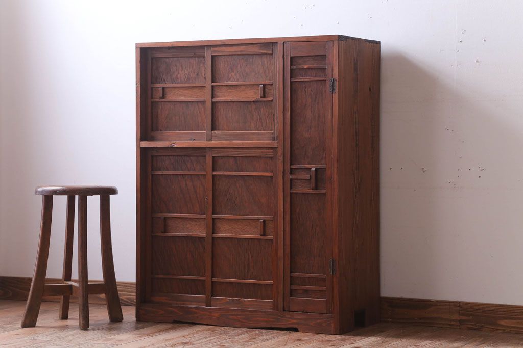Factory Shelf / ファクトリー シェルフ 〈棚・下駄箱・シューズラック・インダストリアル〉BF2012-0001 | SHABBY'S  MARKETPLACE　アンティーク・ヴィンテージ 家具や雑貨のお店 powered by BASE