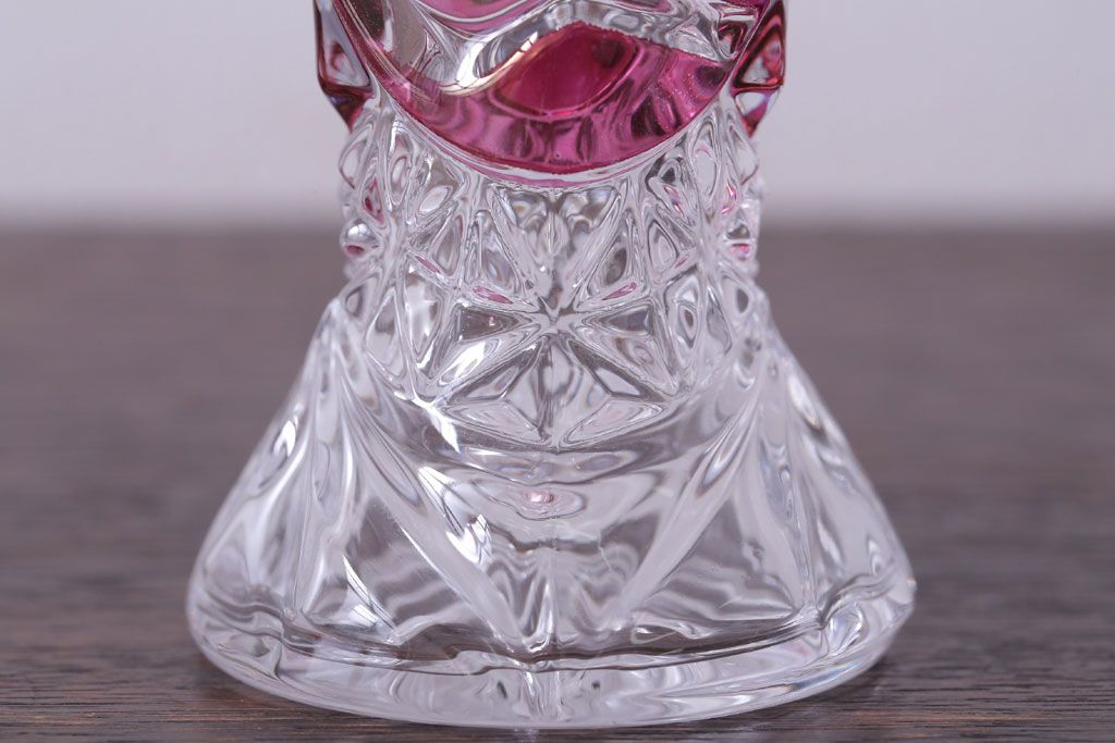 アンティーク雑貨　ビンテージ　西ドイツ　BLEI クリスタルガラス　パウダーボトル2本セット