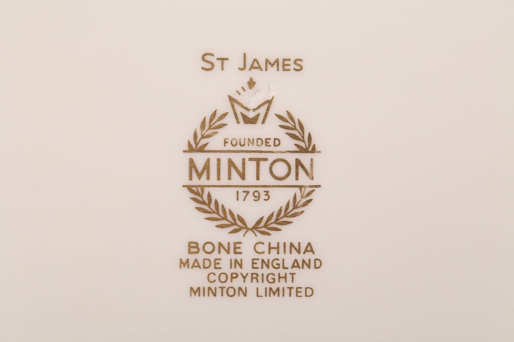 イギリスビンテージ　minton(ミントン) ST James(セントジェームズ)　コーヒーポット(洋食器)