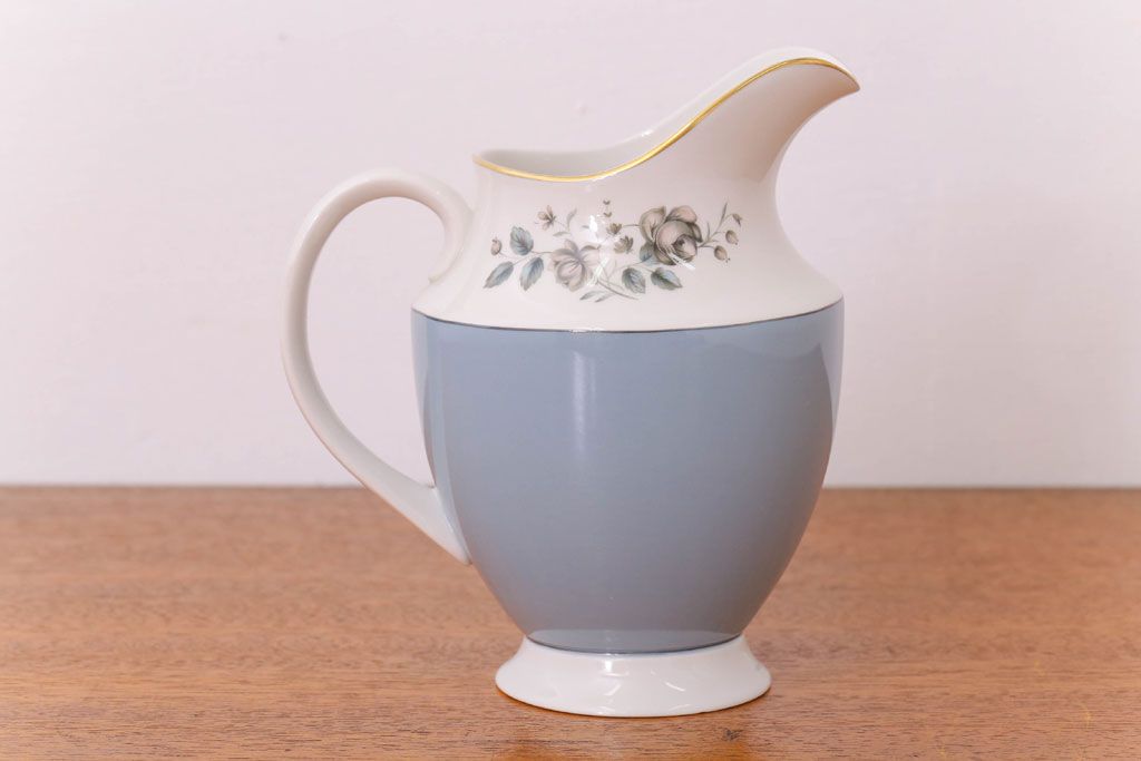 アンティーク雑貨　【T様ご成約済・ご決済用】ROYAL DOULTON(ロイヤルドルトン)　ROSE ELEGANS(ローズ・エレガンス)　ミルクジャグ(洋食器)