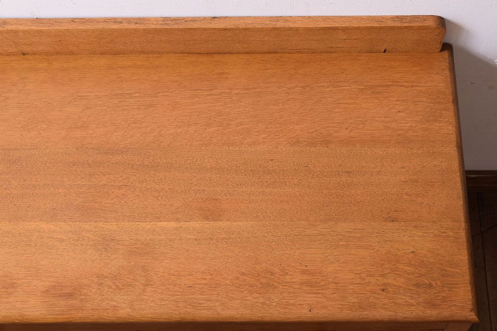 【N様ご成約分】1930年　イギリスアンティーク　ナラ材製のローチェスト(ローボード)