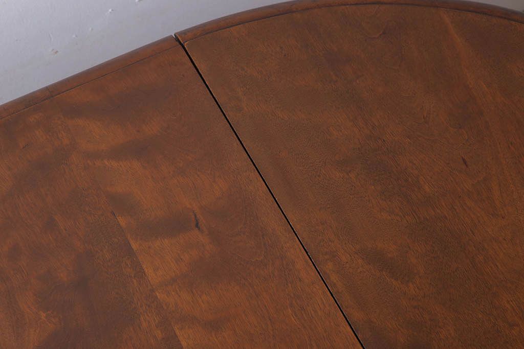中古　松本民芸家具　28型　上質なバタフライ卓(折りたたみテーブル)(定価約16万円)