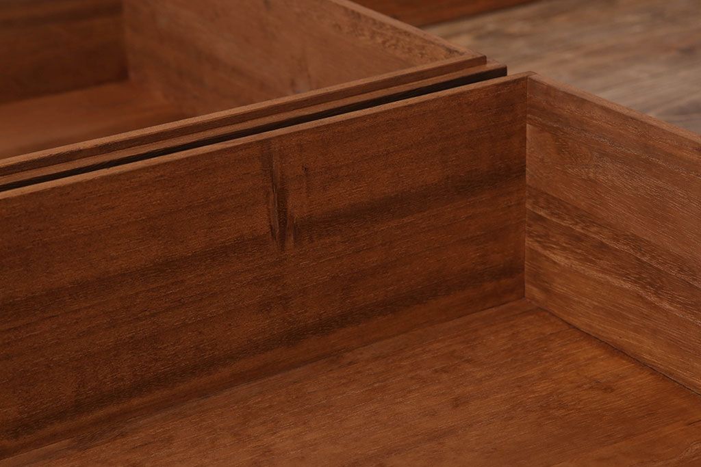 アンティーク雑貨　総桐材　古いアンティーク木箱