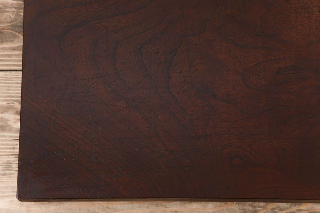 アンティーク雑貨　欅玉杢材一枚板　アンティーク床材