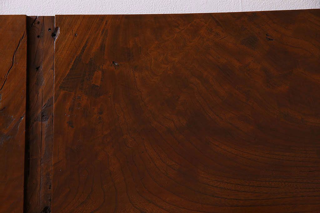 アンティーク雑貨　大正昭和期　古材　アンティーク　欅の一枚板　25mm厚(材料)