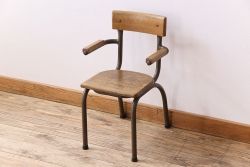  ラフジュオリジナル　鉄脚スツール(椅子、チェア)(6)