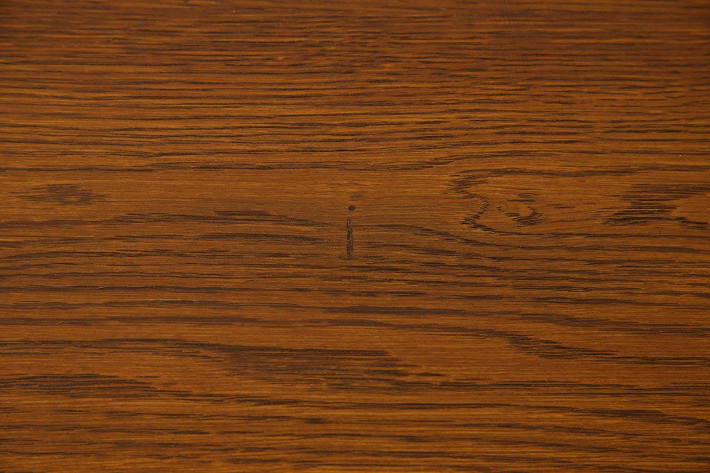 ヴィンテージ家具　和製アンティーク　ナラ材製　味わい深いビンテージの大きなダイニングテーブル(作業台)(2)
