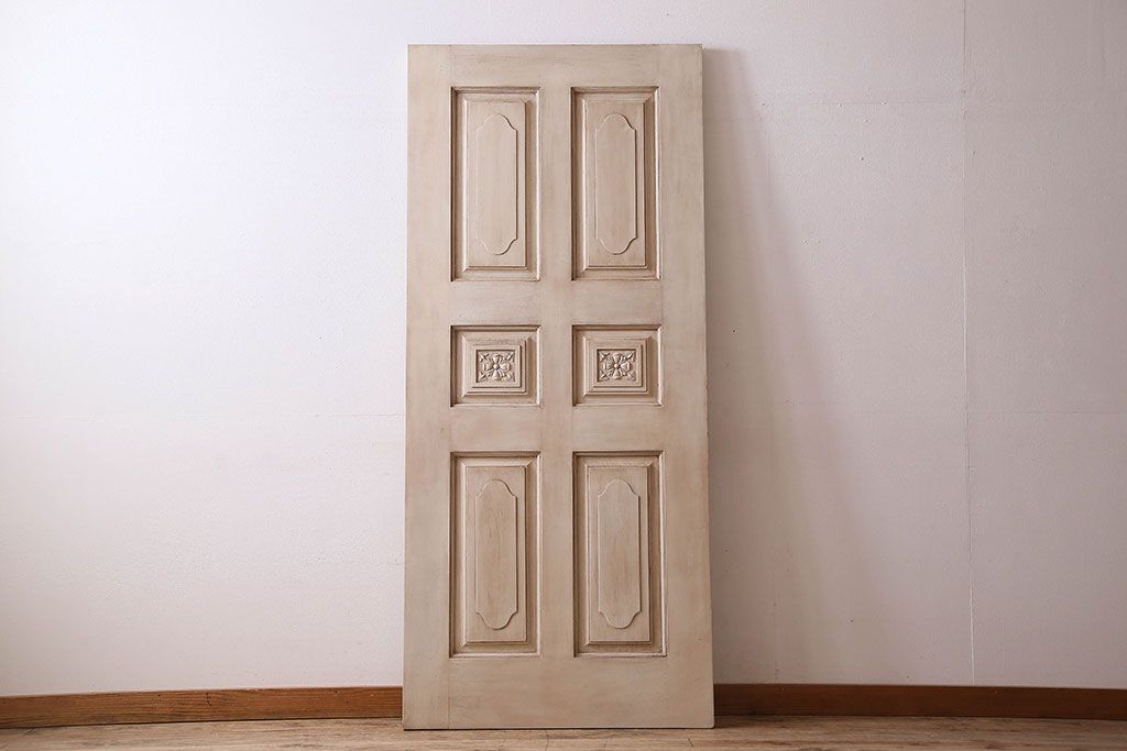アンティークペイント　上品なデザインのドア(扉)(1)