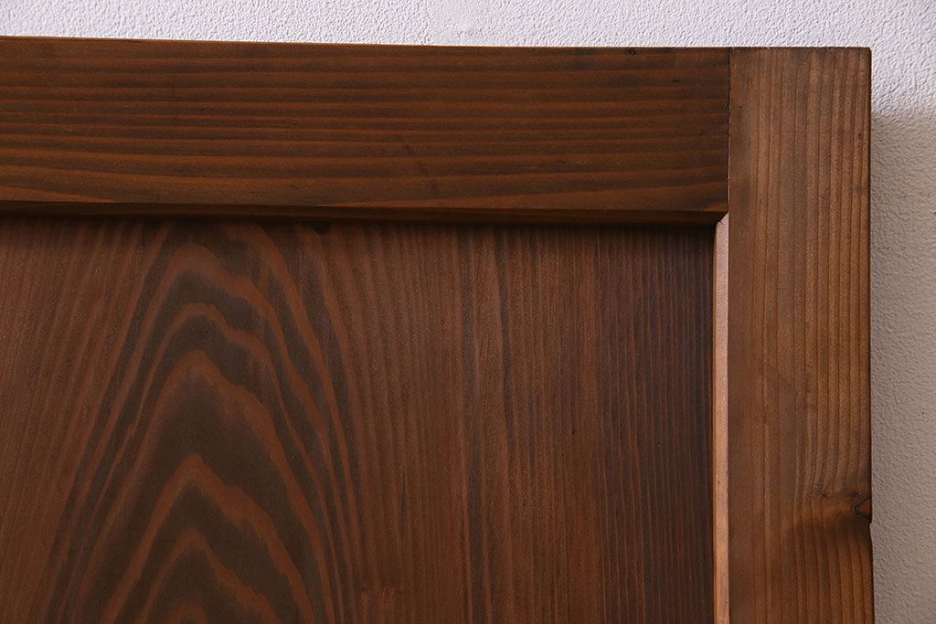 古民具・骨董　シンプルで実用的　杉材の板戸(窓)(1)