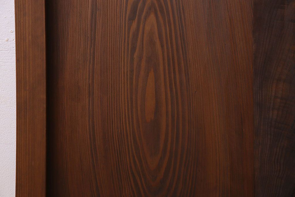 古民具・骨董　シンプルで実用的　杉材の板戸(窓)(1)