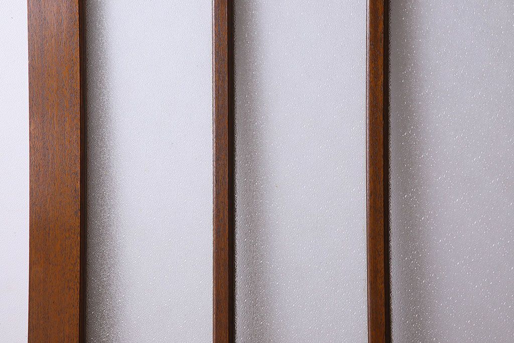 昭和レトロ　特大　教会で使われていたガラス引き戸(ガラス戸)2枚セット