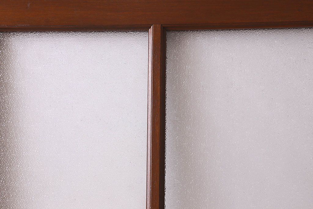 昭和レトロ　ダイヤガラス入り!背の高い上品なドア(扉)