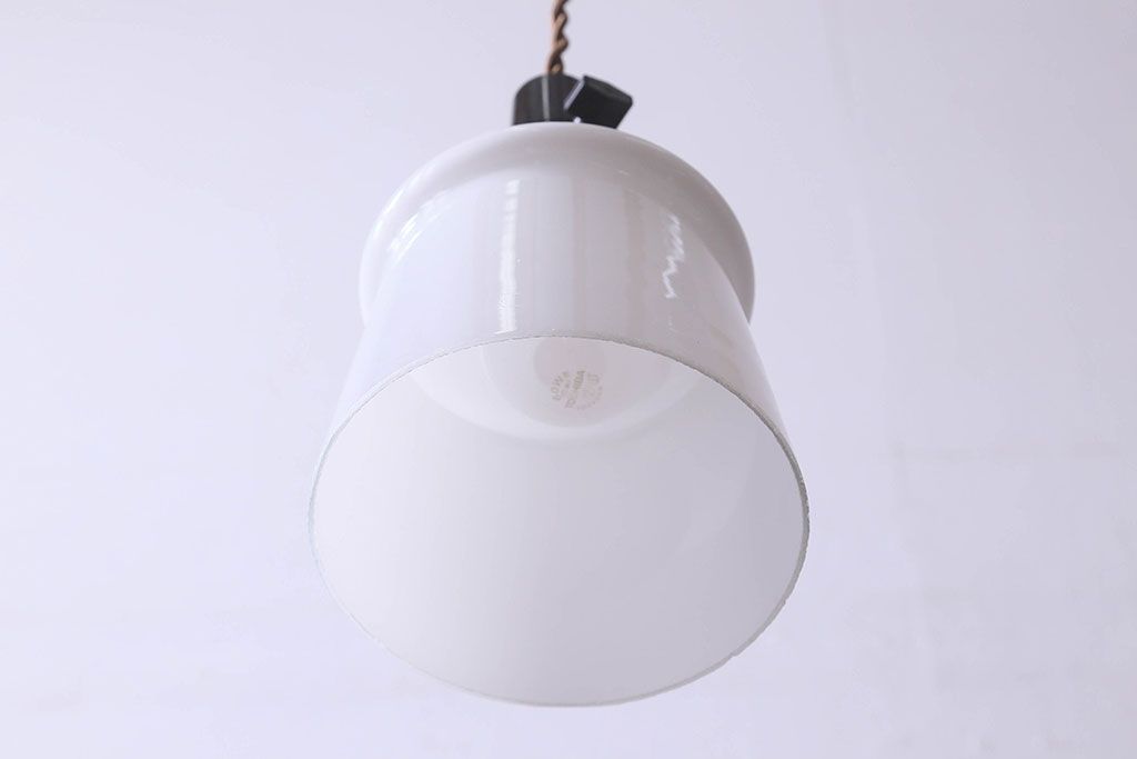 和製アンティーク　使い勝手のよいシンプルなデザインのペンダントライト(天井照明、シェード)
